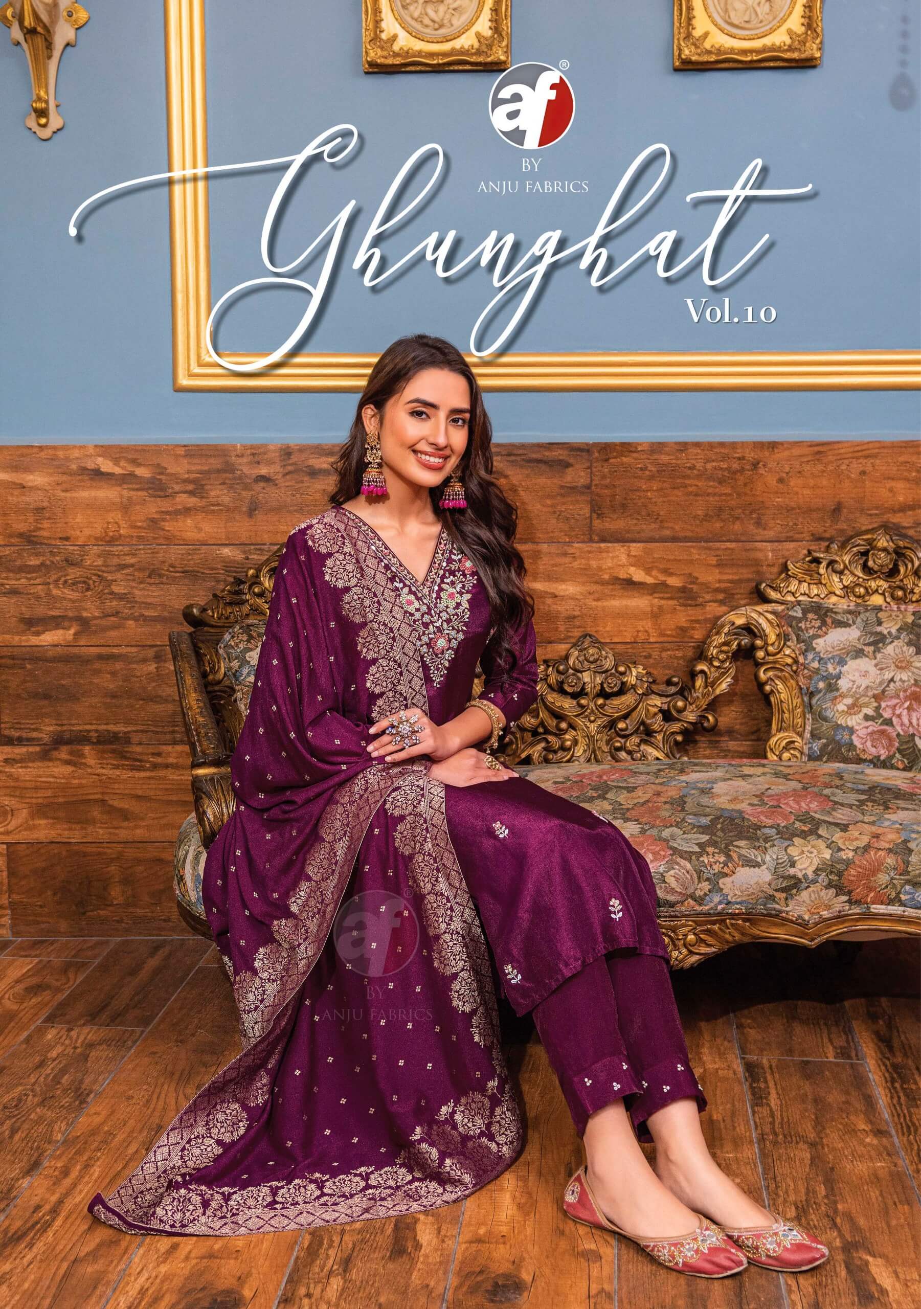 AF KURTI GHUNGHAT VOL 10